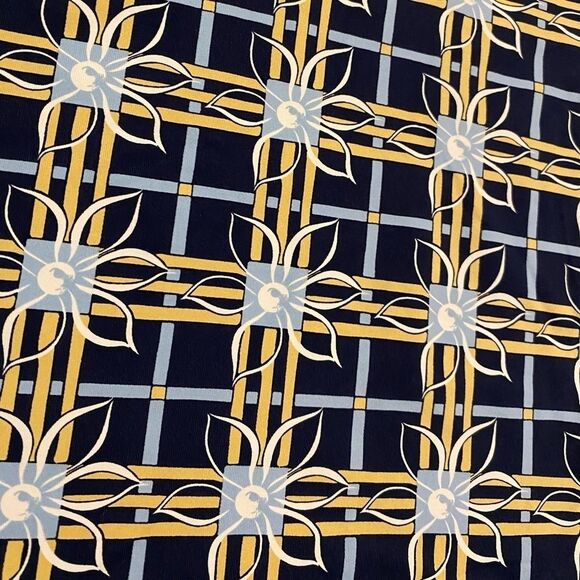 J. McLaughlin Top Catalina Cloth Floral Stripes Size Large - Picture 9 of 10